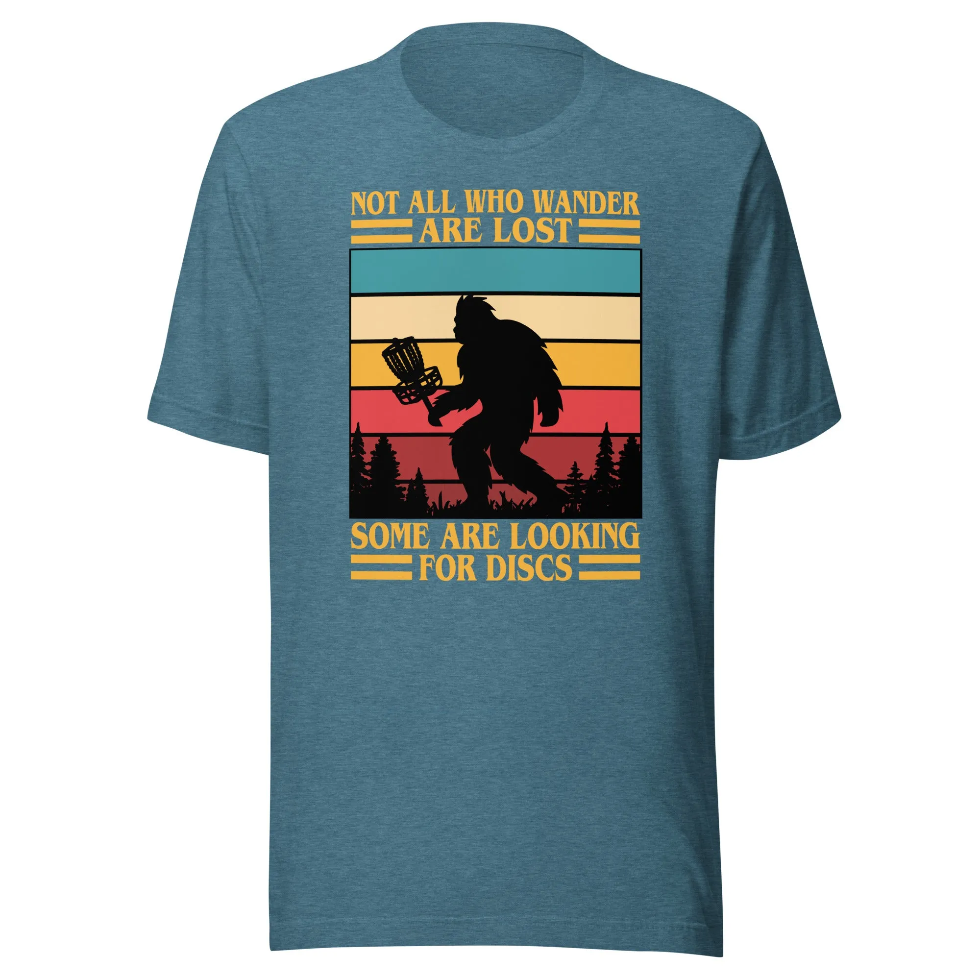 Looking For Disks Unisex t-shirt Dark