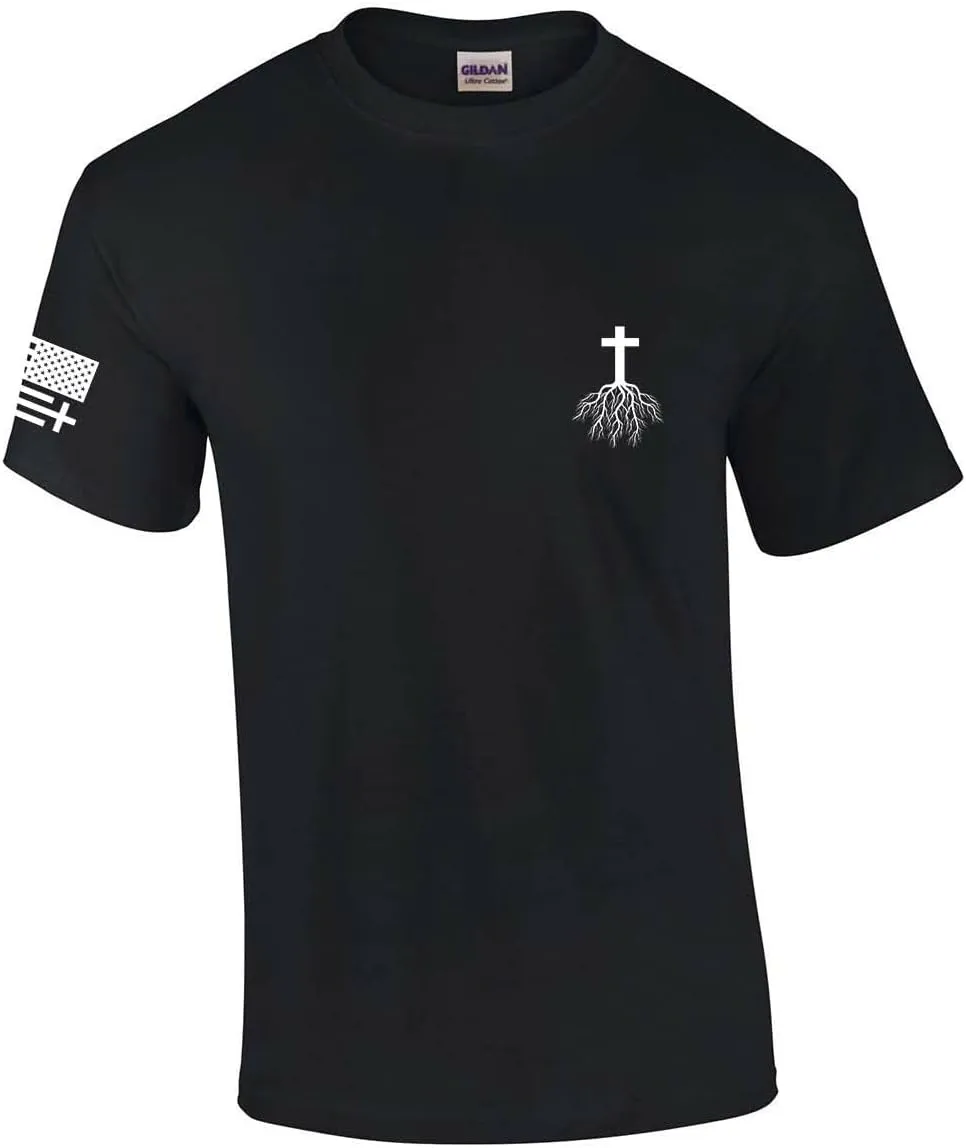 Mens Christian Bible Emergency Numbers Scripture Short Sleeve T-Shirt Graphic Tee