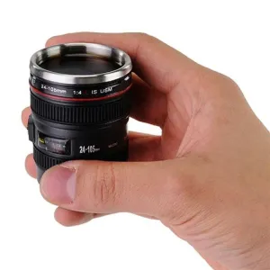 Mini Camera Lens Shaped Shot Glass