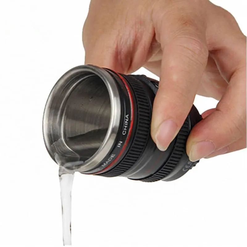 Mini Camera Lens Shaped Shot Glass