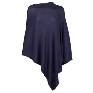 Navy Chelsea Poncho - Personalized