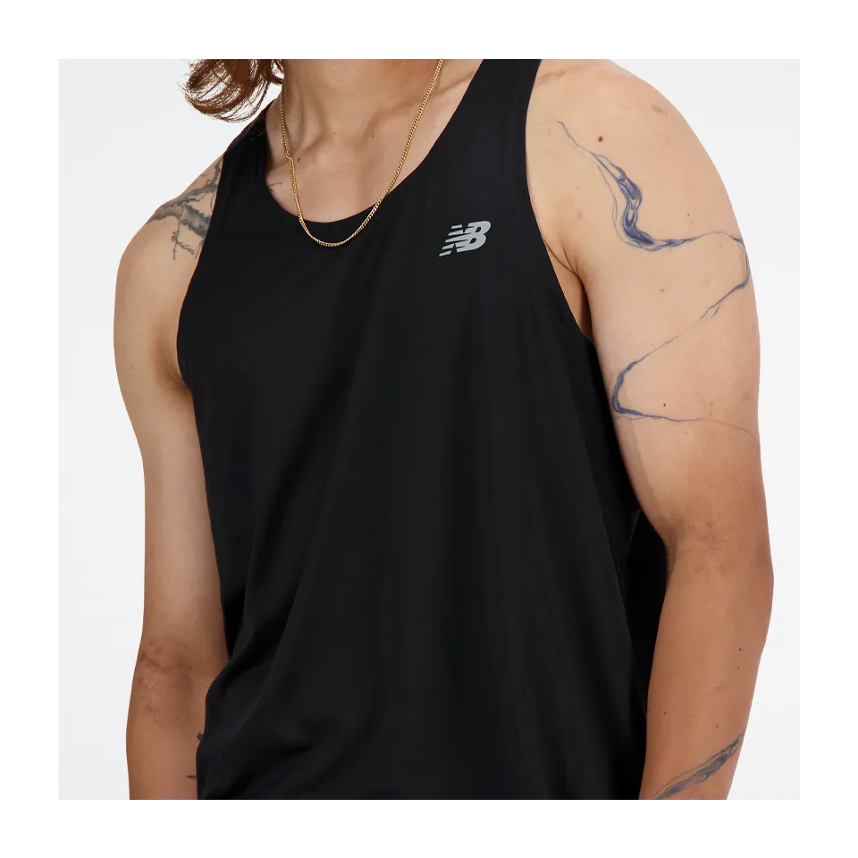 New Balance Men's Sport Essentials Singlet Black