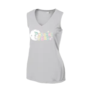 Pickleball Vibes | Women’s Sleeveless Pickleball Shirt | 100% Polyester