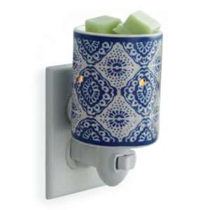 Plug In Fragrance Warmer - Indigo Porcelain