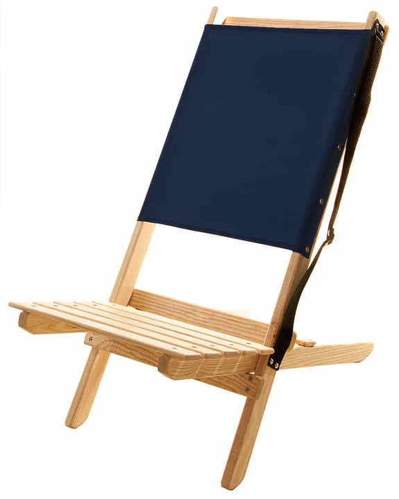 Portable Outdoor Natural Wood Camping Beach Chair for Fishing Chair Wood كرسي تخييم شاطئي محمول خارجي مصنوع من الخشب الطبيعي لصيد الأسماك