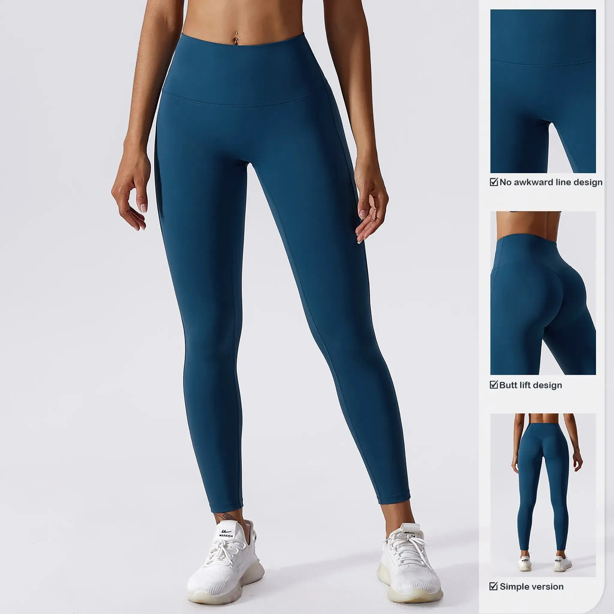 Quick-drying High Waist Tight Sports Pants