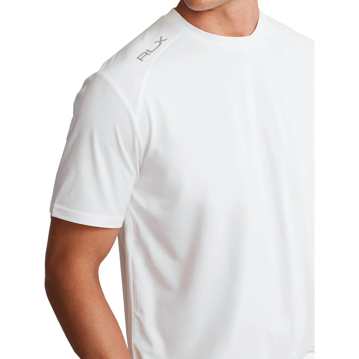 RLX Ralph Lauren Peached Lightweight Airflow Pure White Mens Shirt