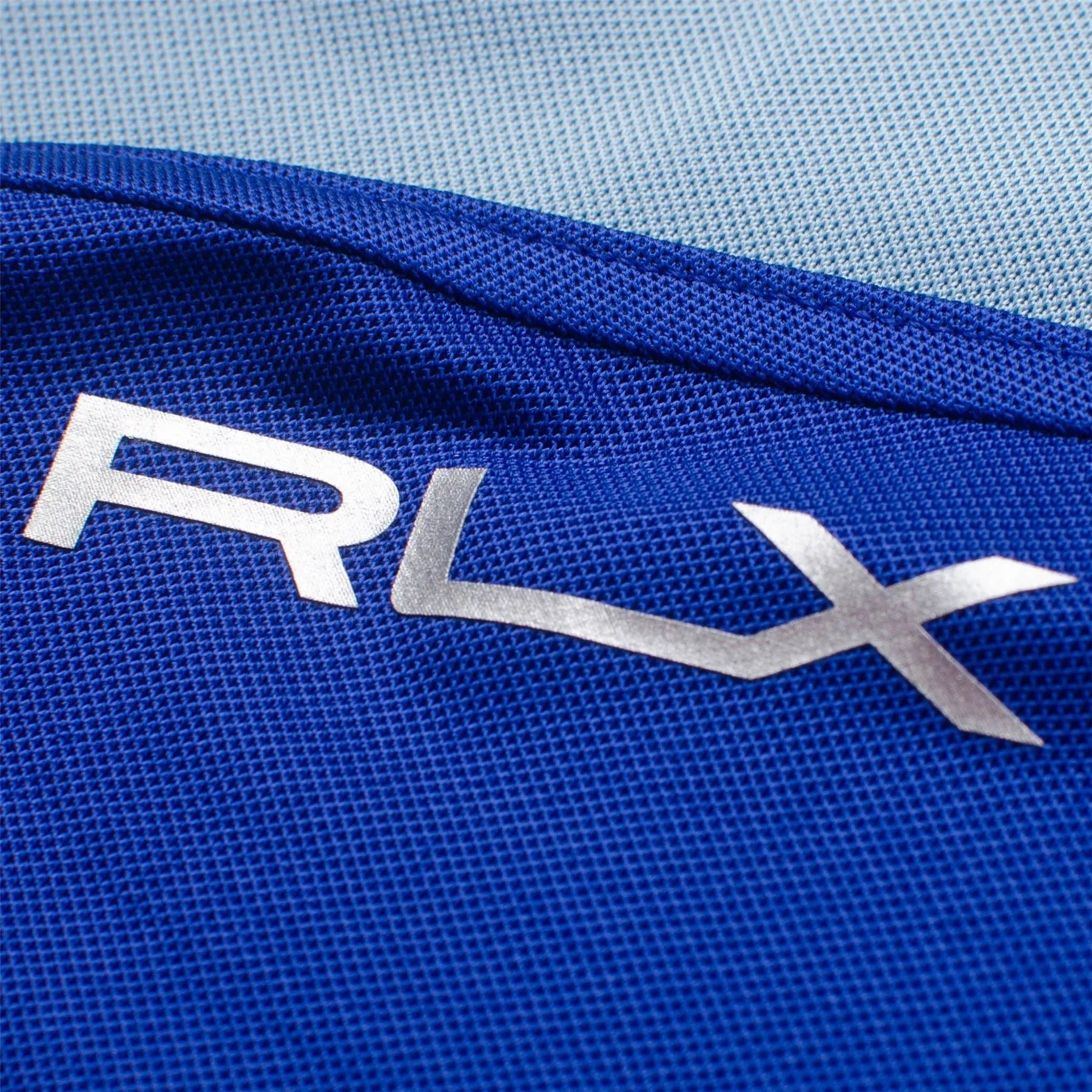 RLX Stripe Performance Pique Royal Blue Multi - SS23