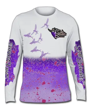 Salt Bandits™ Purple Mahi Performance Long Sleeve T-shirt