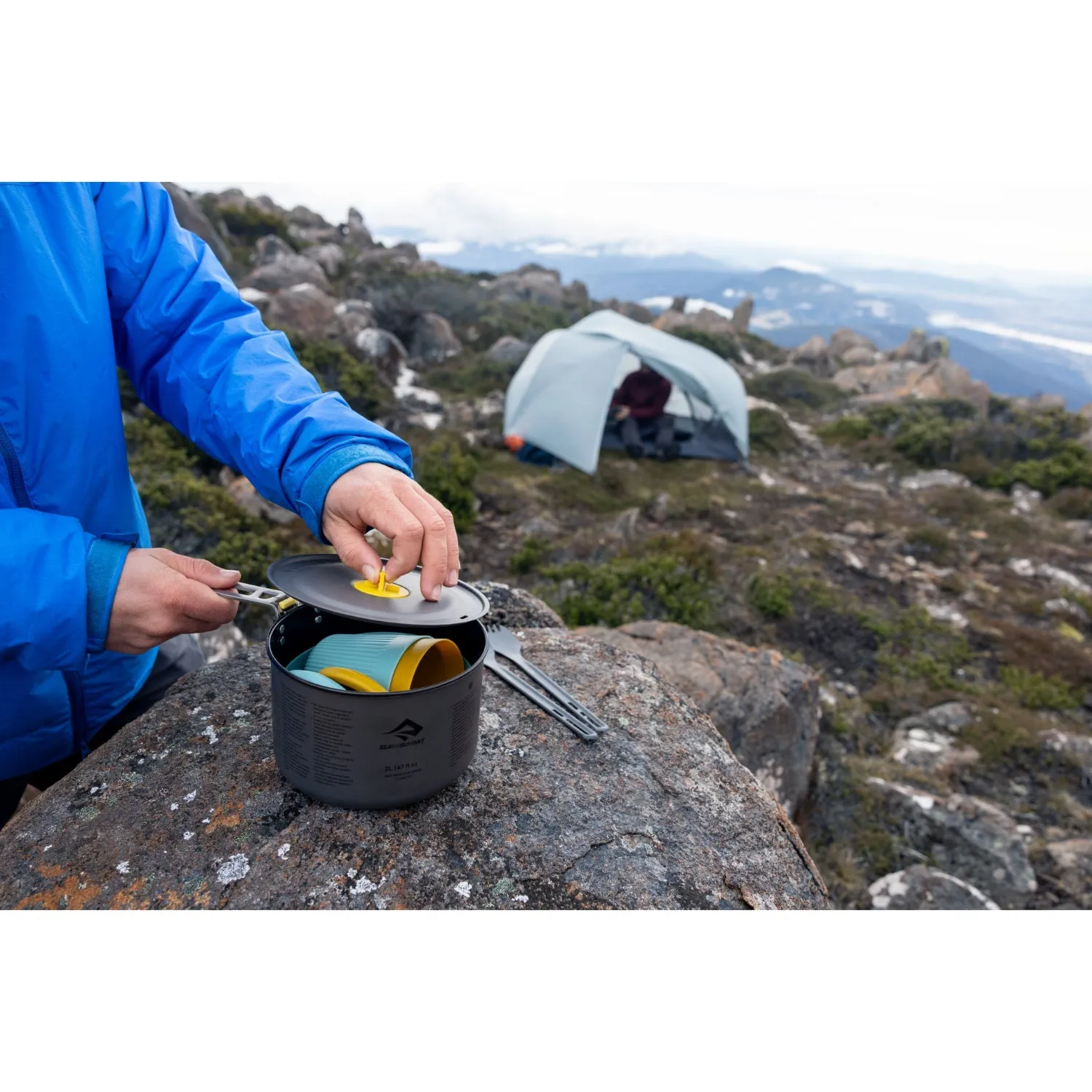 Sea to Summit Frontier Ultralight One Pot Cook Set (1 Person, Medium 3 Piece)