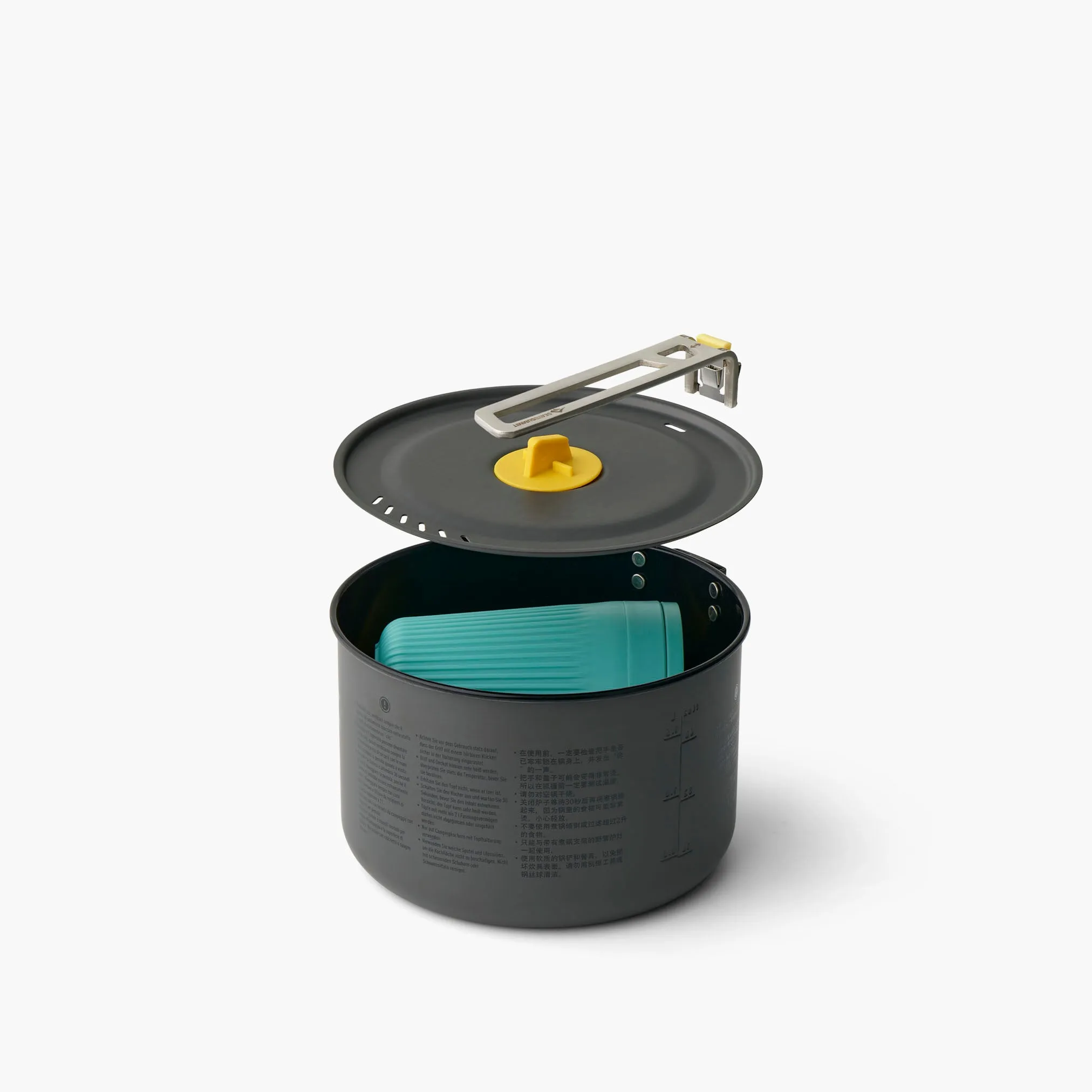 Sea to Summit Frontier Ultralight One Pot Cook Set (1 Person, Medium 3 Piece)