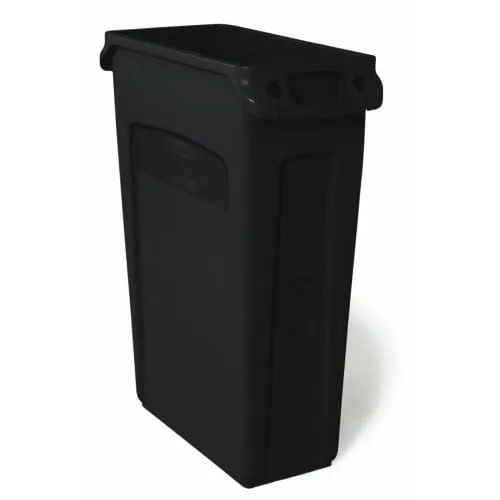 Slim Jim Waste Container with Venting Channels - 87 Litre