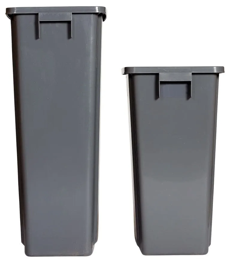 Slim Profile Recycling Bin with Domed Lid - 60 & 80 Litre Available