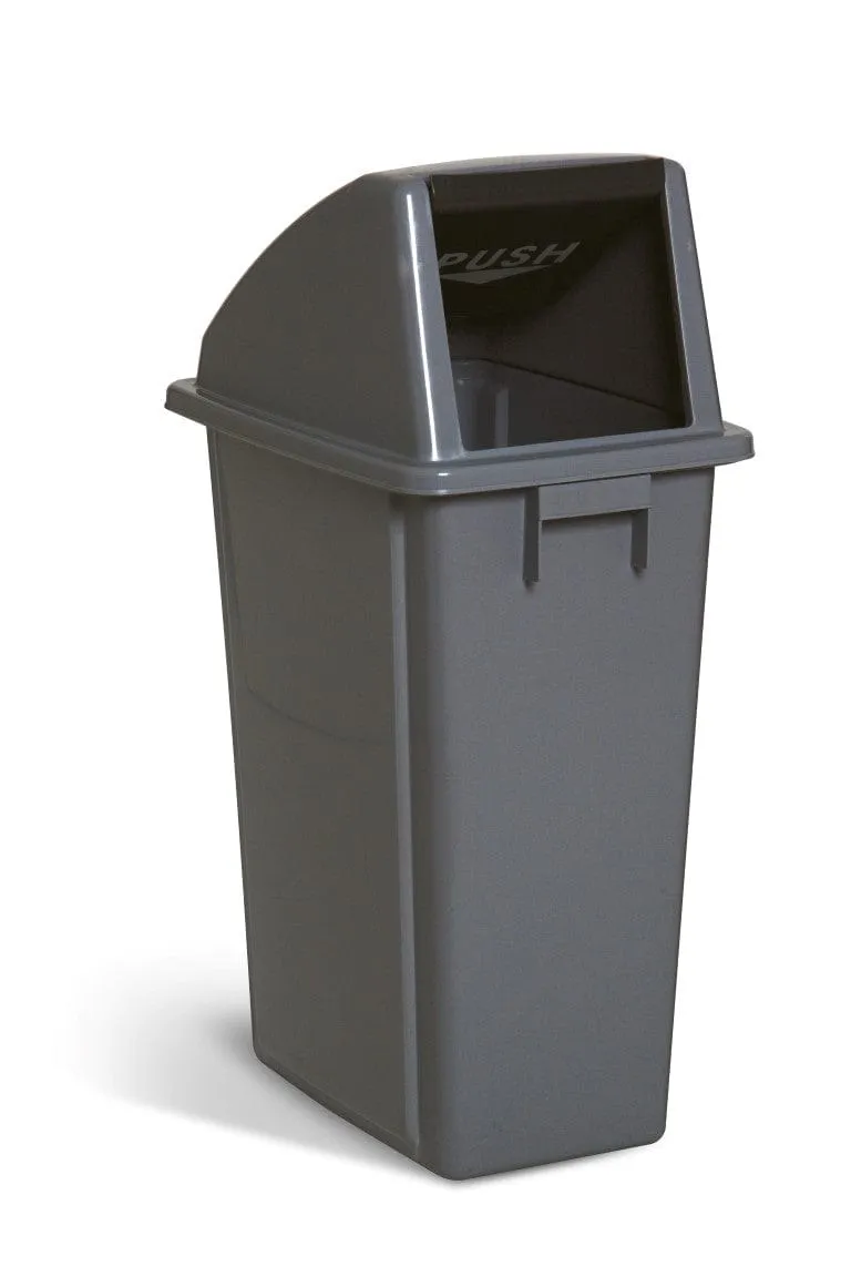 Slim Profile Recycling Bin with Domed Lid - 60 & 80 Litre Available