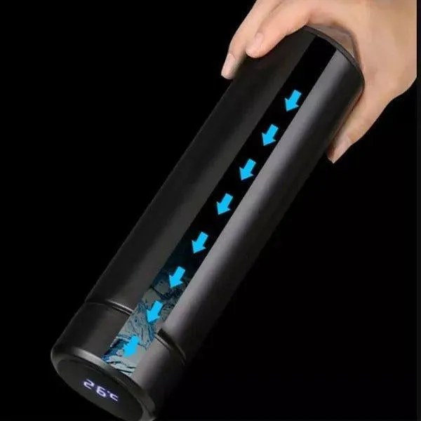 Smart Flask With LED Temperature Display Hot and Cold