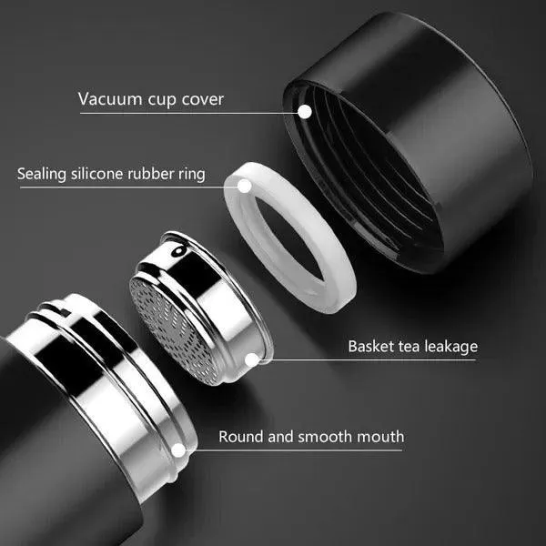 Smart Flask With LED Temperature Display Hot and Cold