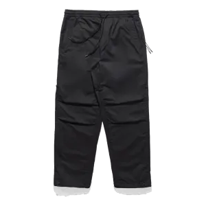 Snocord Loose Track Pants Orga Black
