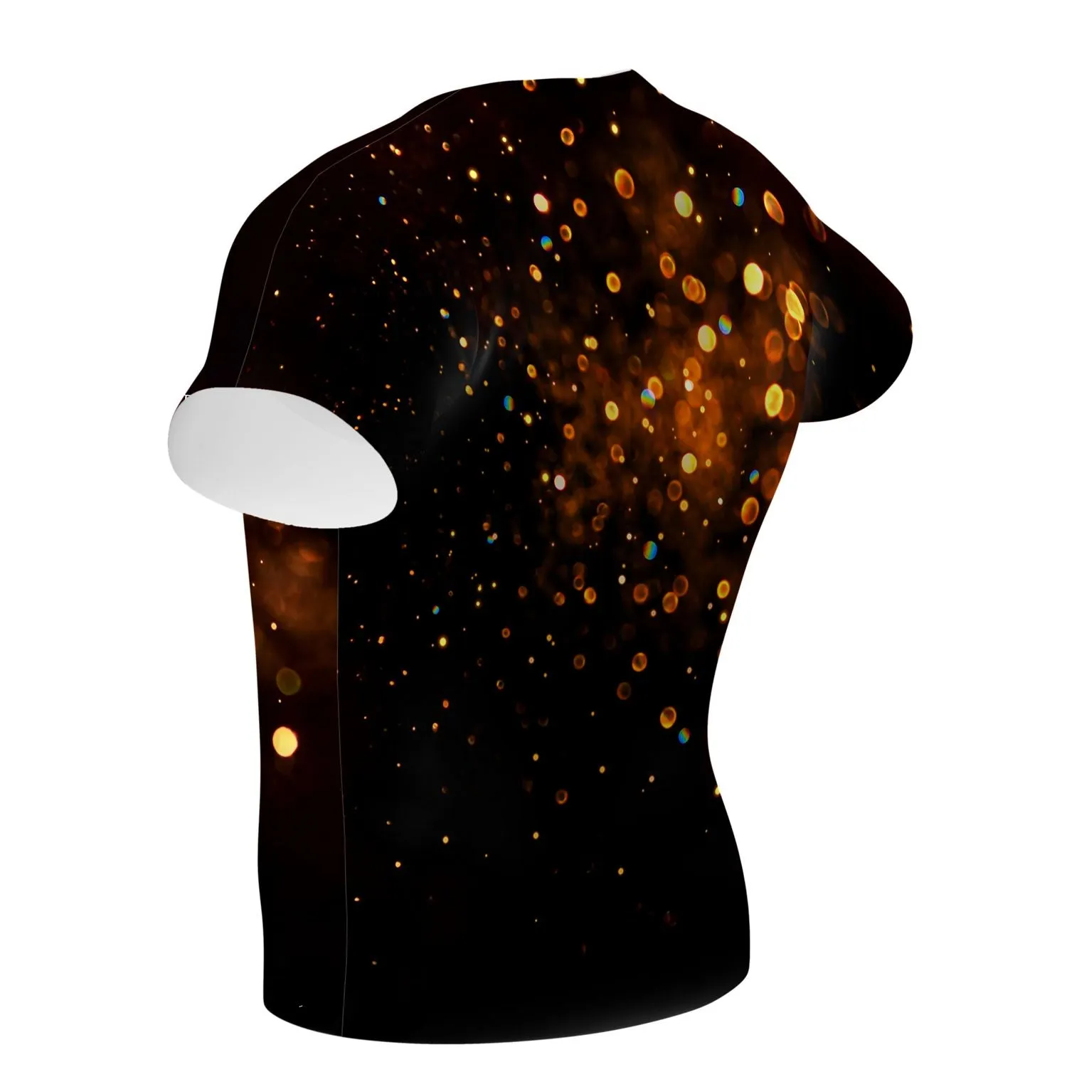 Sparkle Burst Gold Performance Shirt