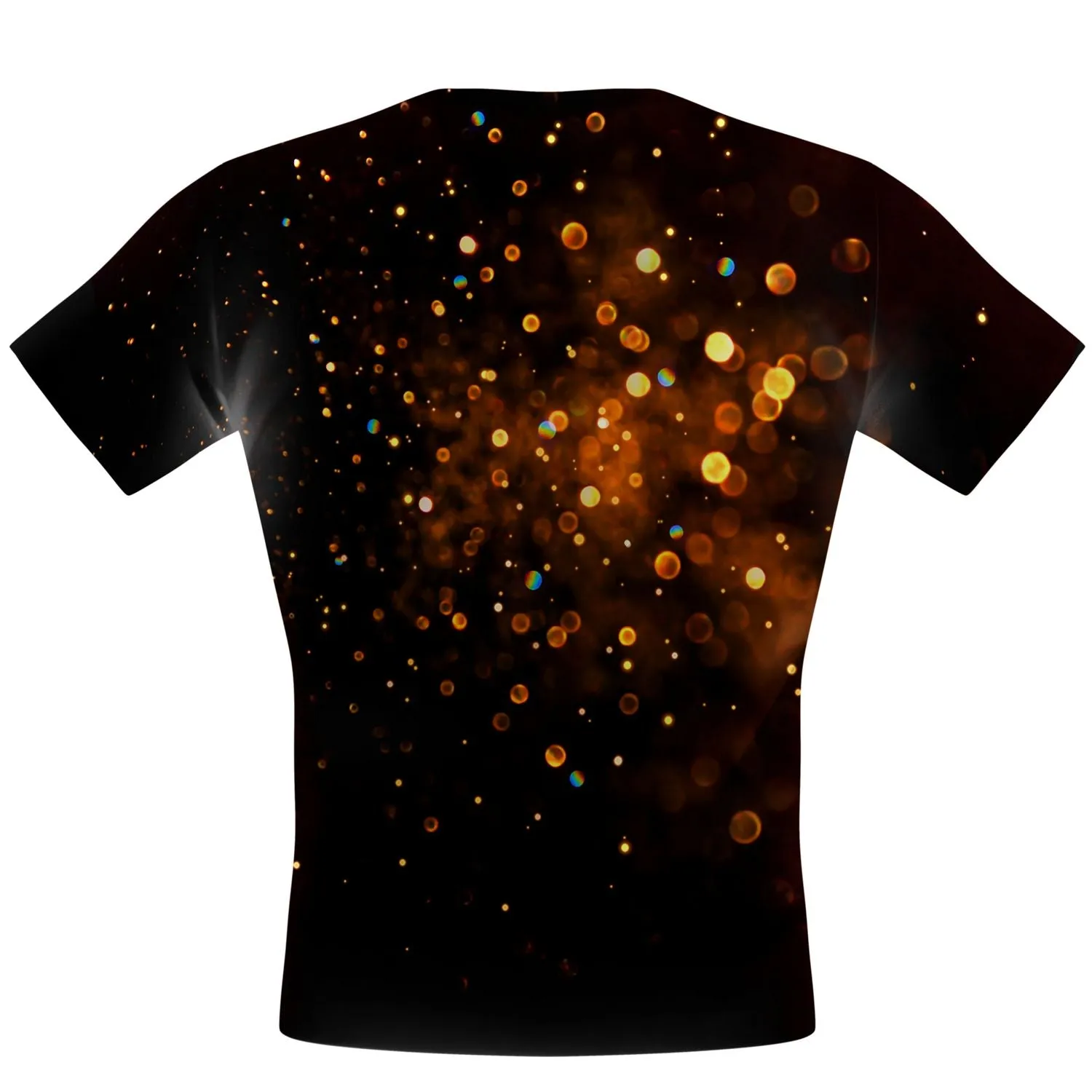 Sparkle Burst Gold Performance Shirt