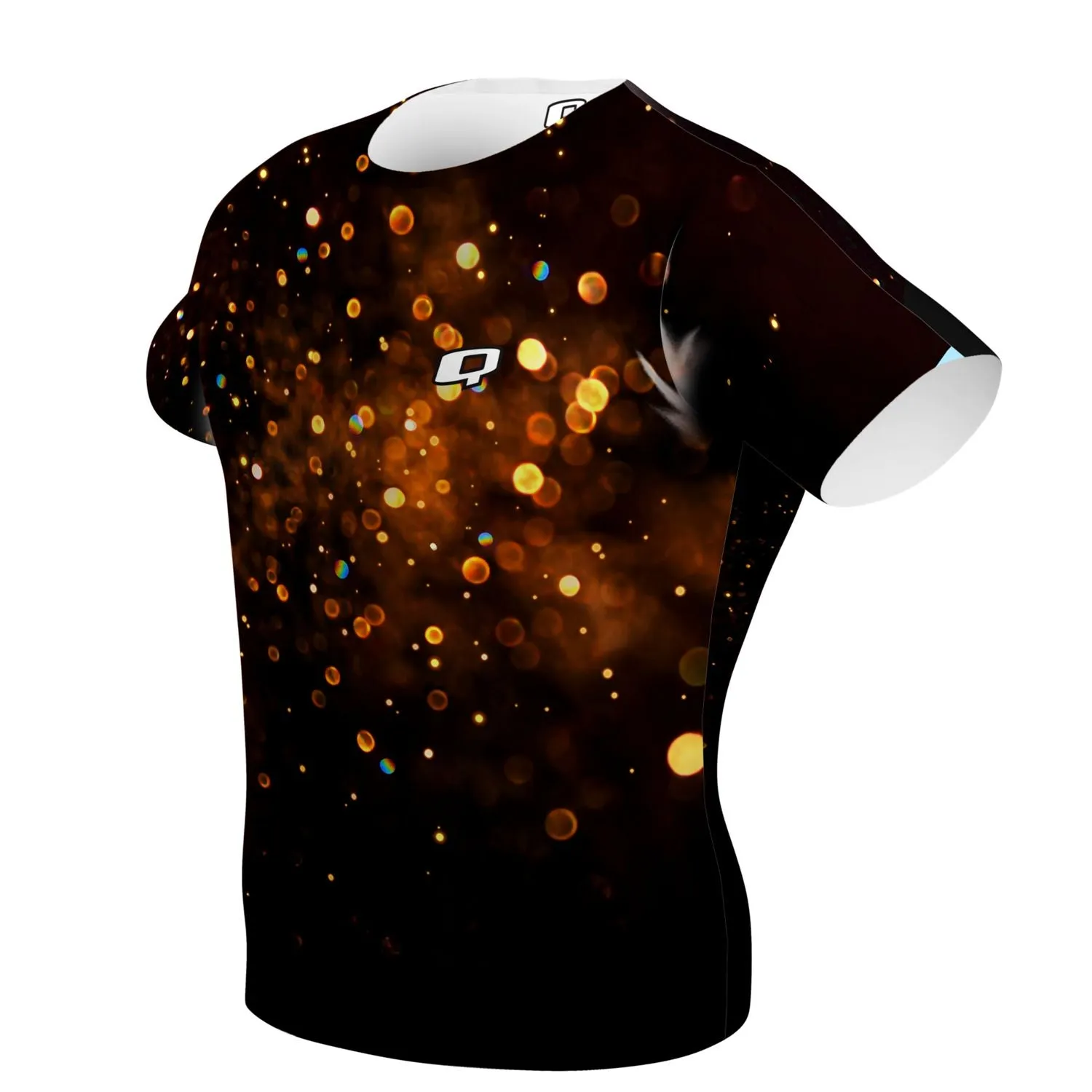 Sparkle Burst Gold Performance Shirt