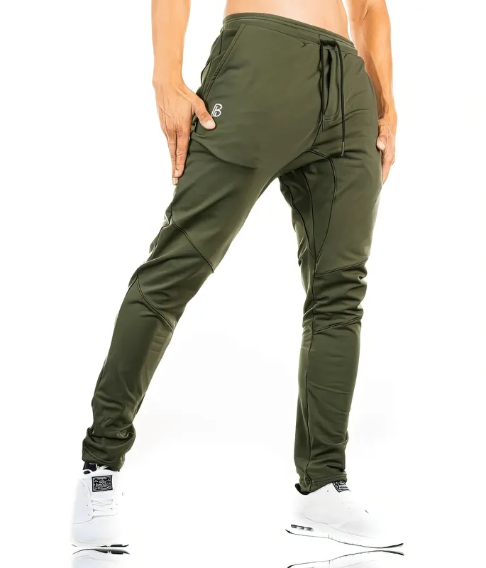 Sports Elastic Quick-Drying Men's Pants with Pockets - SF1117