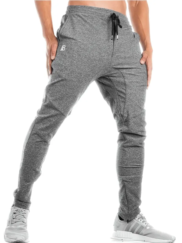 Sports Elastic Quick-Drying Men's Pants with Pockets - SF1117