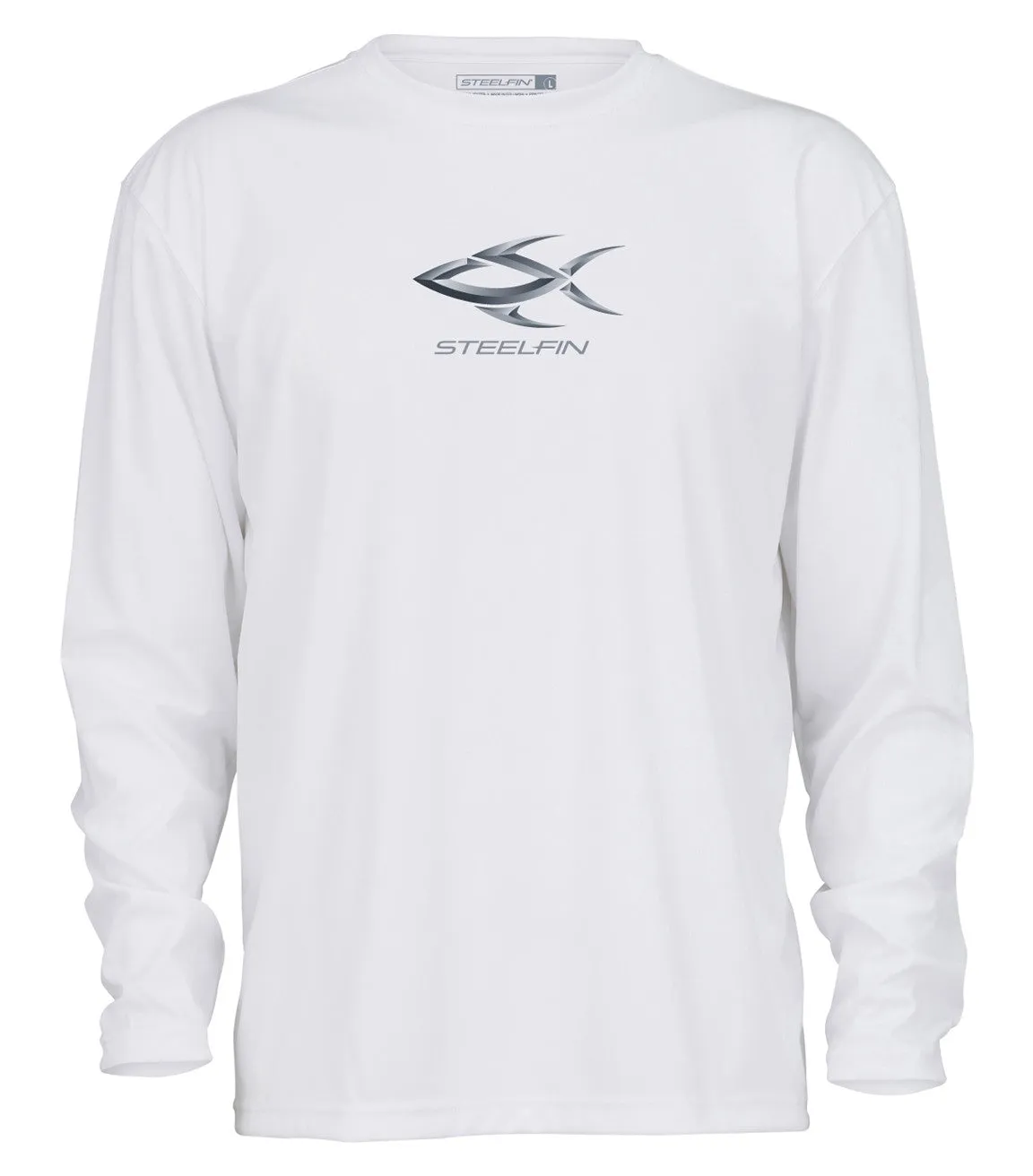 Steelfin Logo Performance Shirt – White