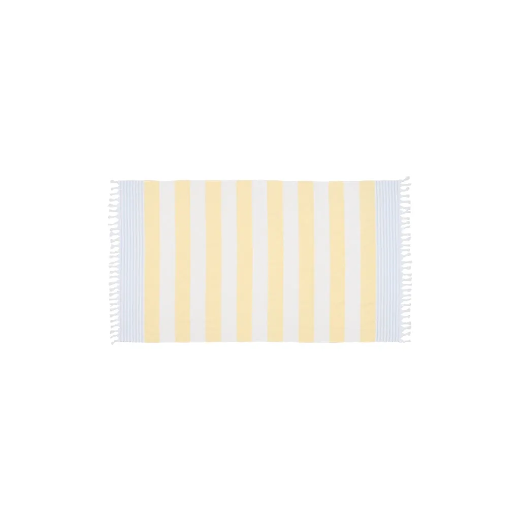Striped Beach Towel - Sun Yellow