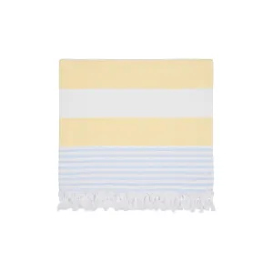 Striped Beach Towel - Sun Yellow