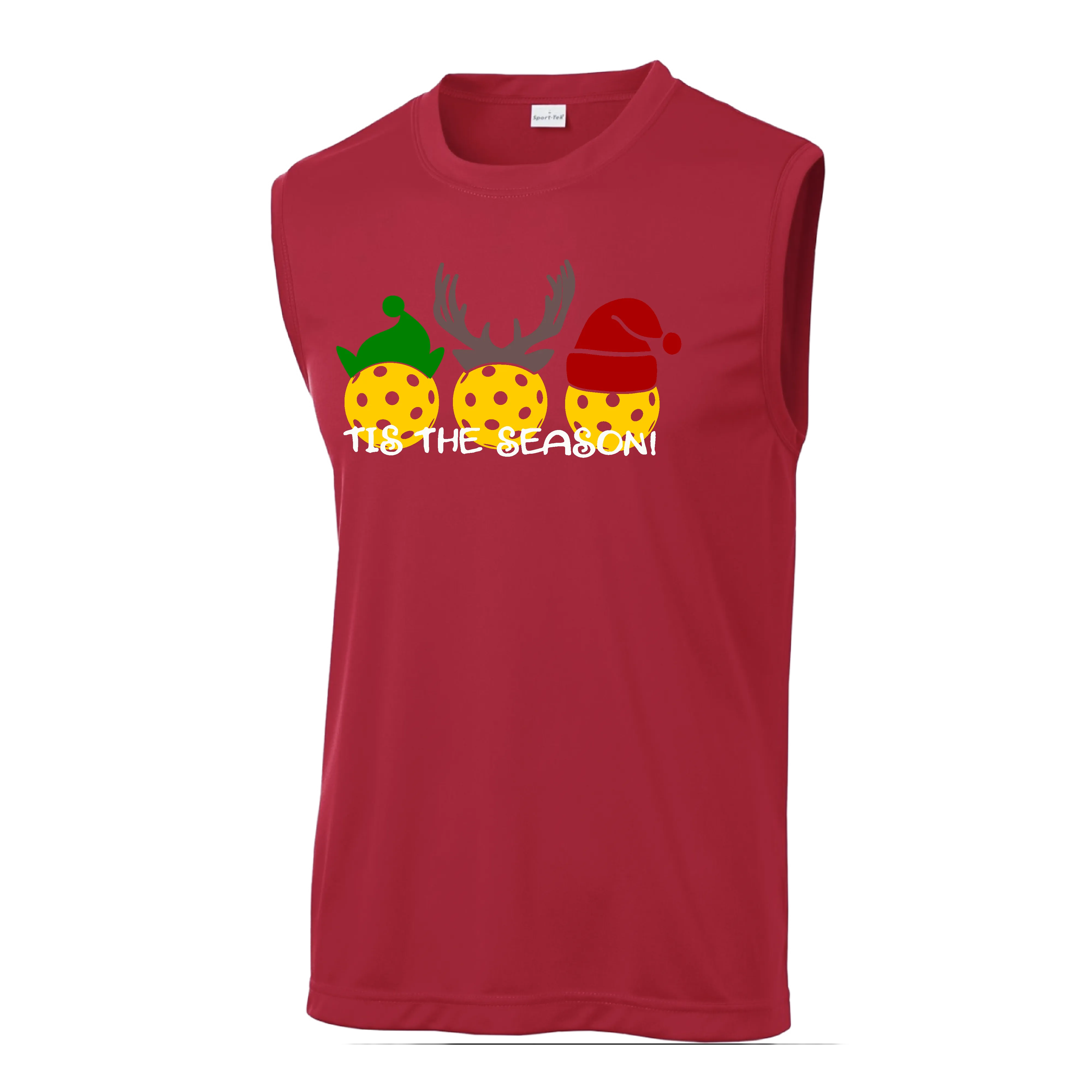 Tis the Season | Men's Sleeveless Athletic Shirt | 100% Polyester