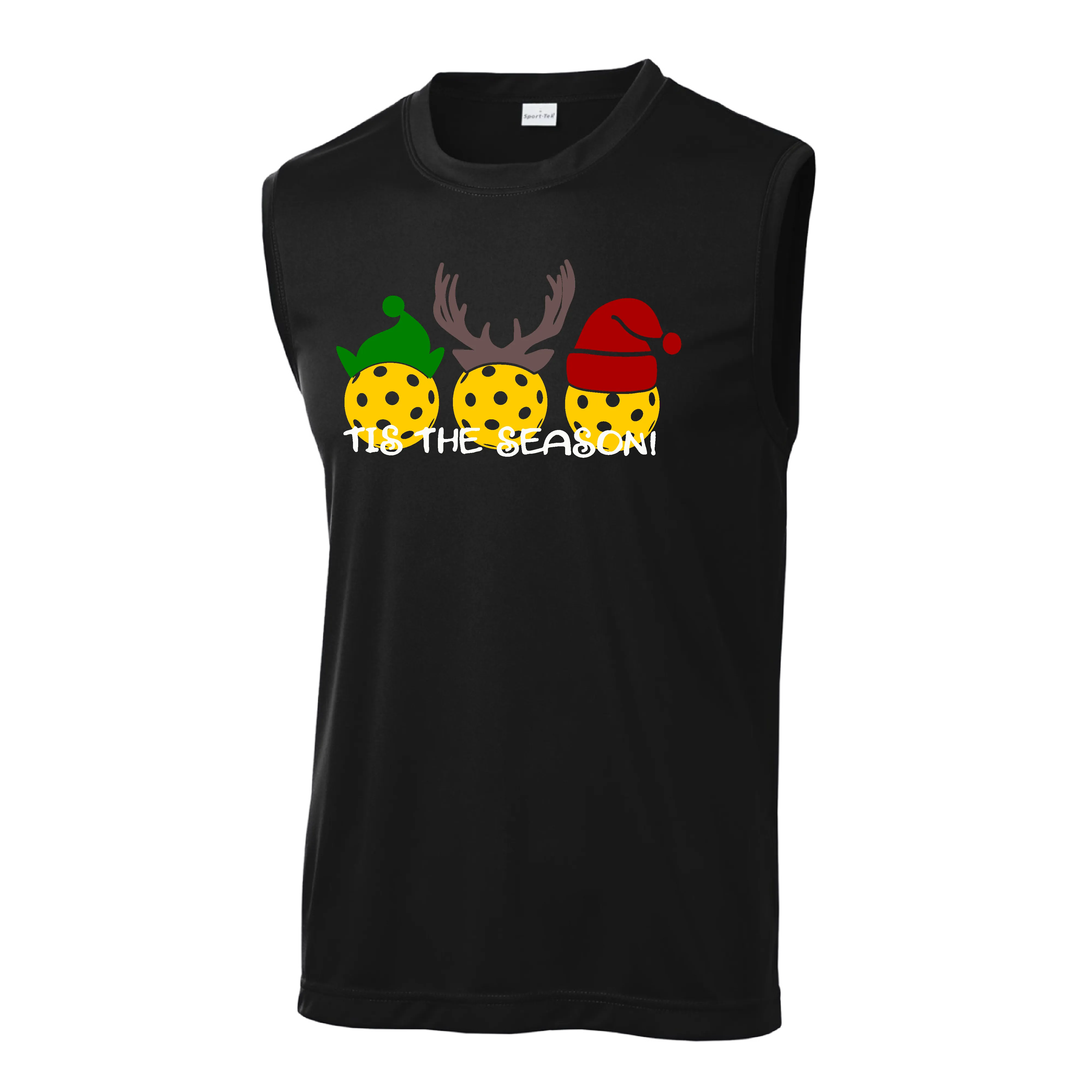 Tis the Season | Men's Sleeveless Athletic Shirt | 100% Polyester