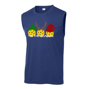 Tis the Season | Men's Sleeveless Athletic Shirt | 100% Polyester