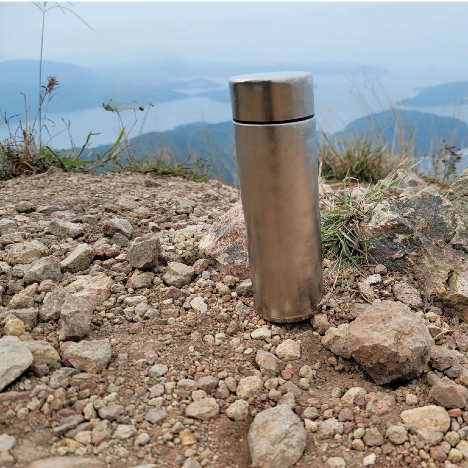 Titanium Double-Wall Insulated Thermos Flask 400ml/14fl oz