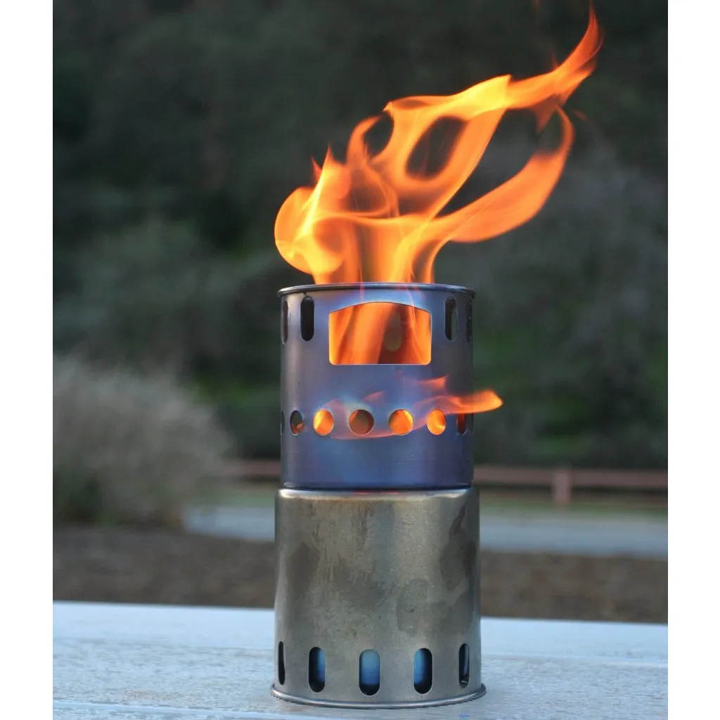 Toaks Titanium Backpacking Wood Burning Stove