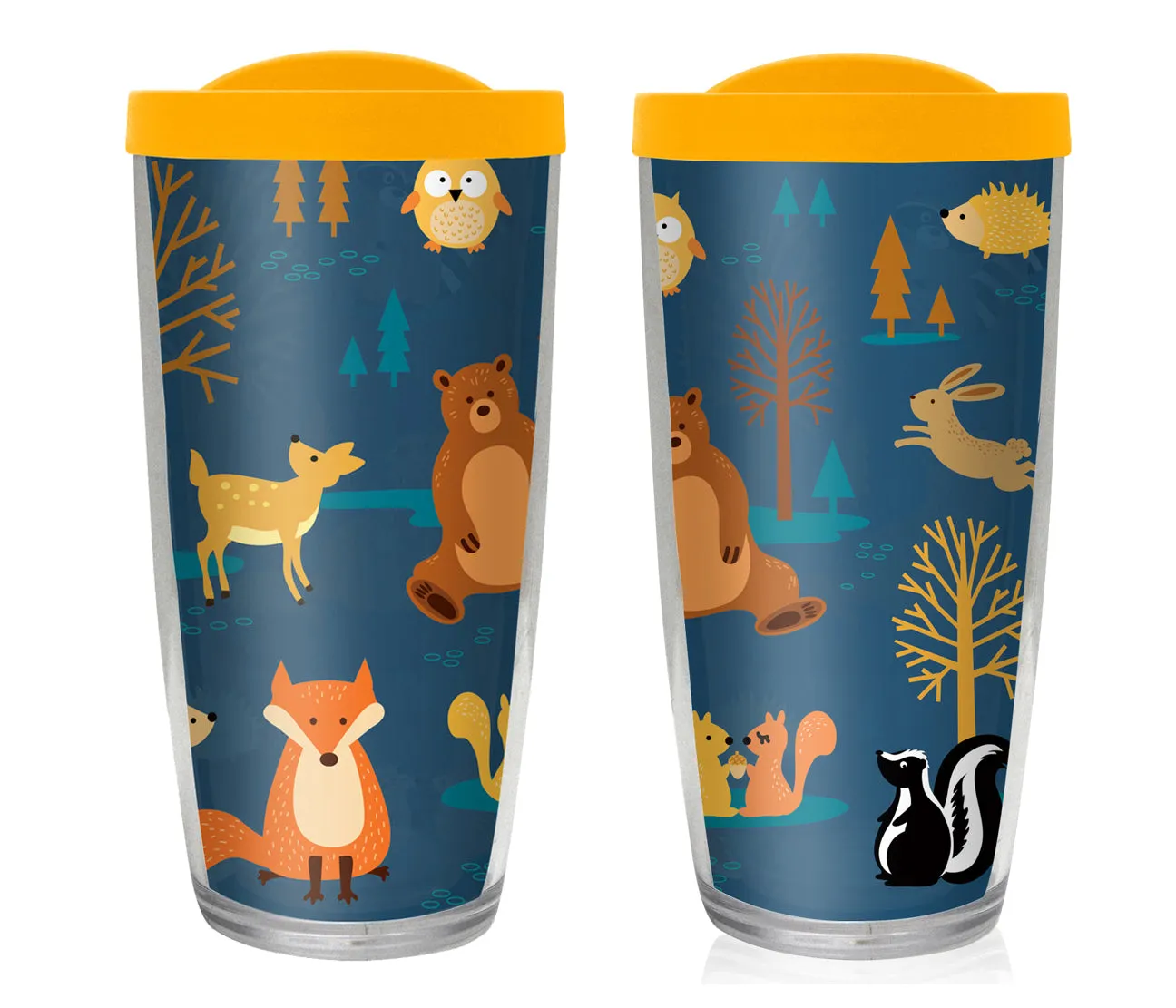 Travel Mug - Woodland Animals