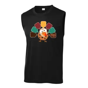 Turkey Pickleball | Men's Sleeveless Athletic Shirt | 100% Polyester