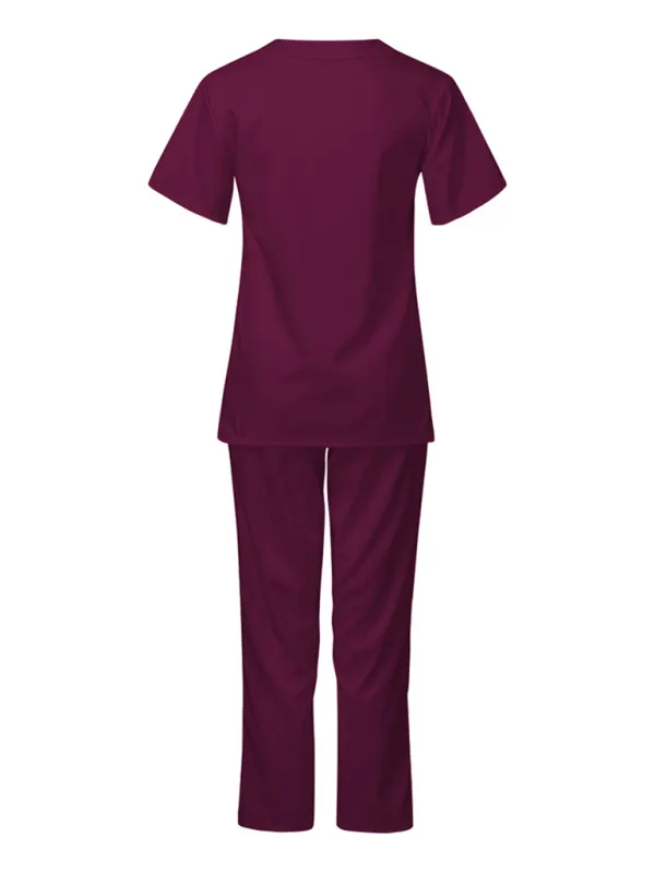 Wash clothes thin doctor surgical gown female nurse work clothes elastic Quick-drying suit