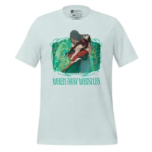 WHEN JASY WHISTLES - ICE BLUE JASY & HELA T-SHIRT