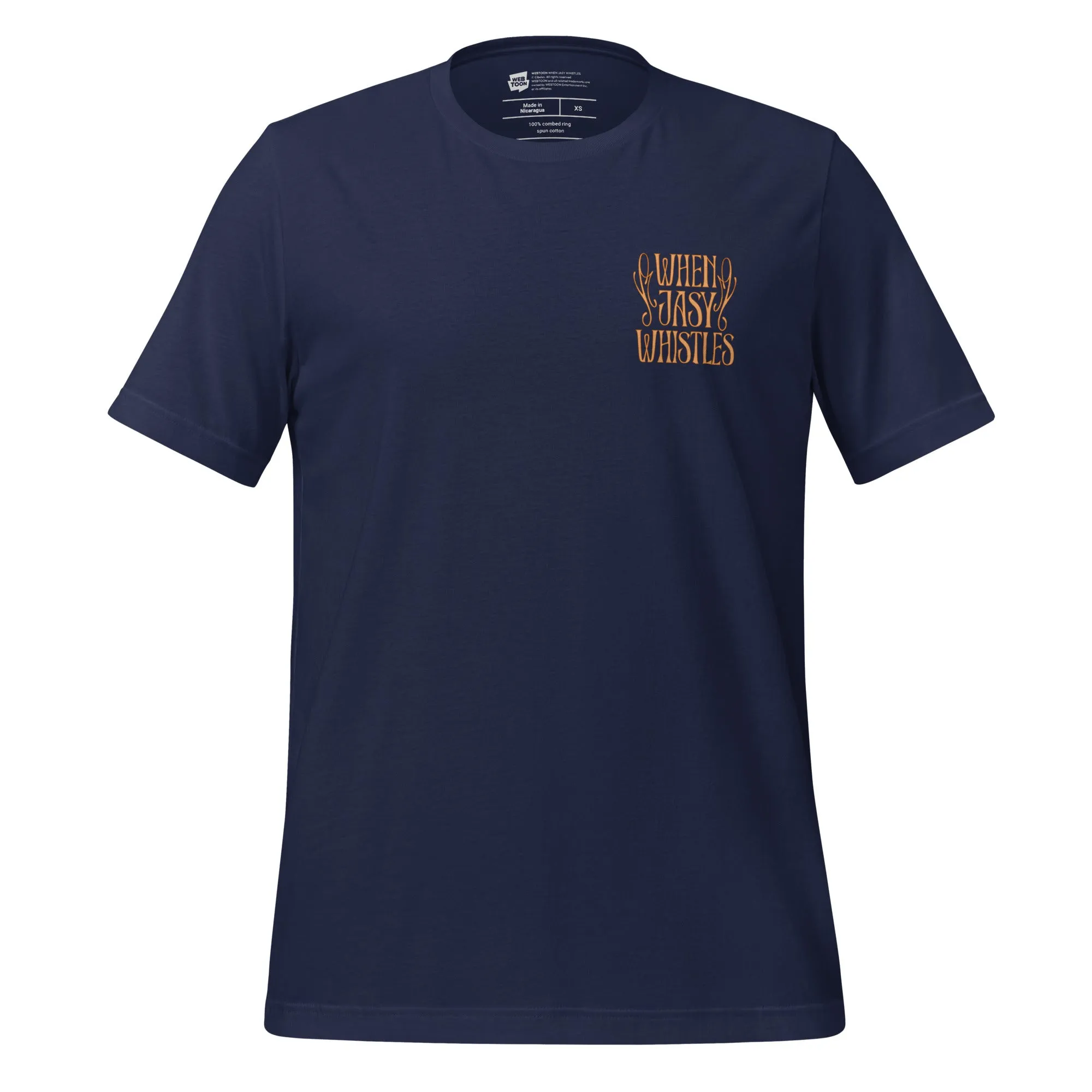 WHEN JASY WHISTLES - NAVY HELA T-SHIRT