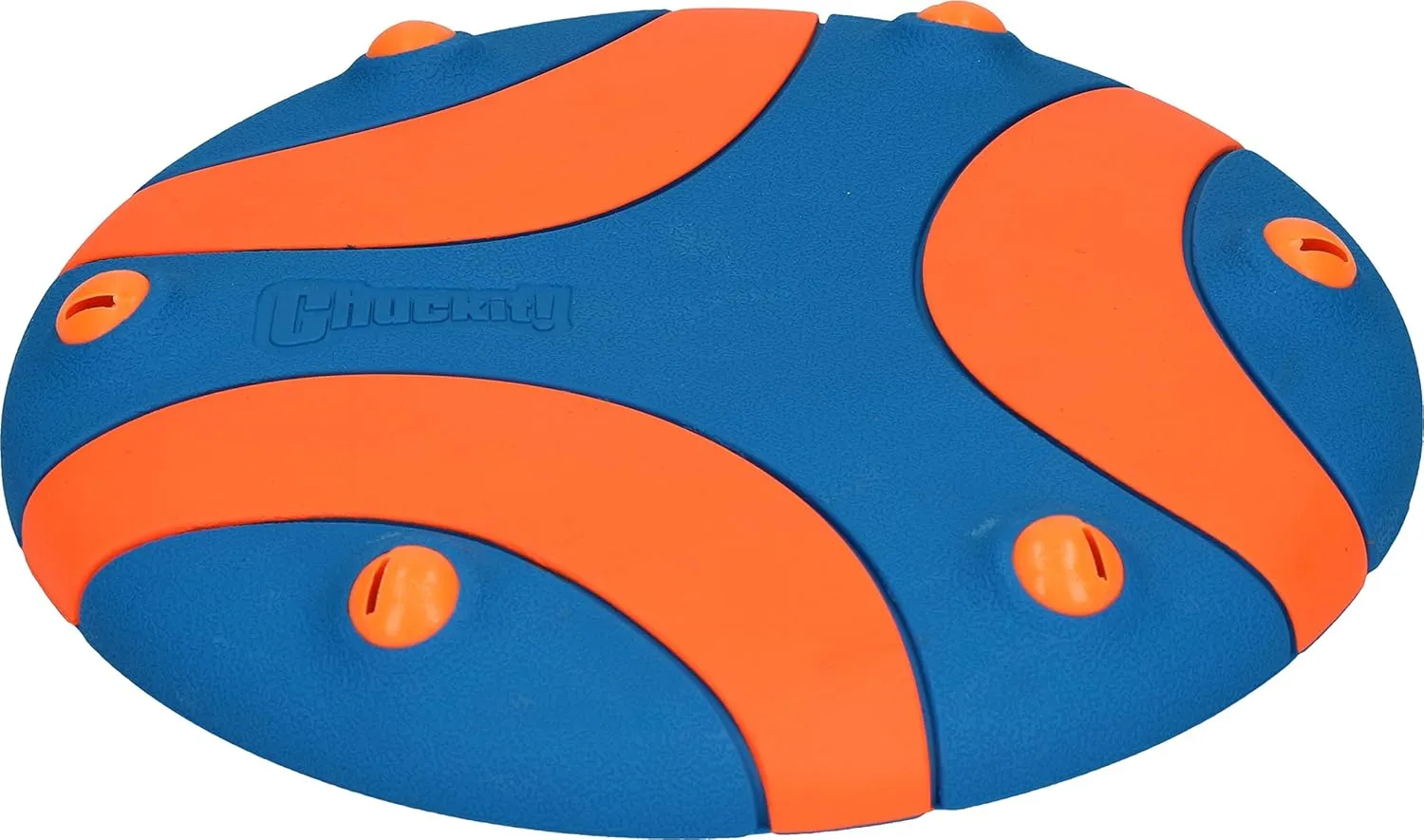 Whistle Flight Dog Toy - Blue / Orange