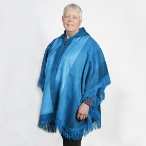 Wholesale Alpaca Hooded Open Ponchos