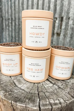Wild West 9 Oz. Candles