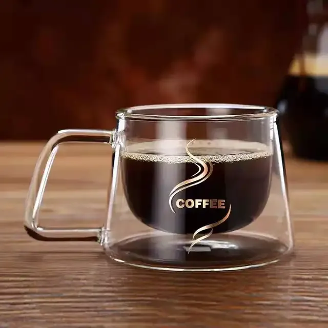 Winox Borosilicate Double Wall Glass Mug 350ml 2pc GL2809