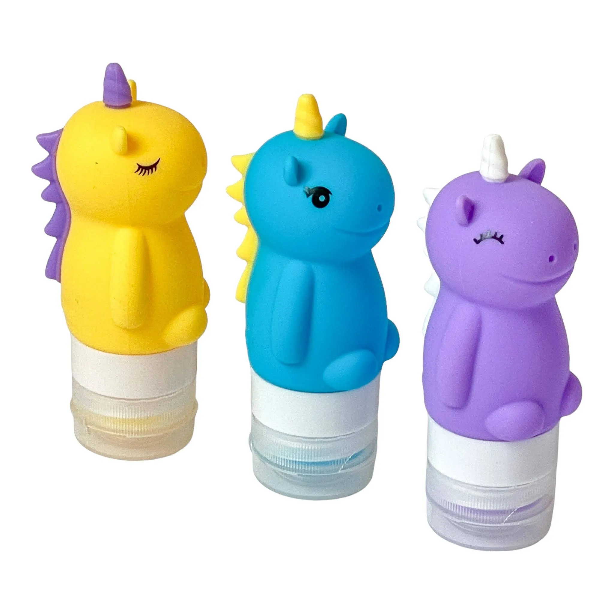 YumBox Accessories: Unicorn Condiment Squeeze Bottles