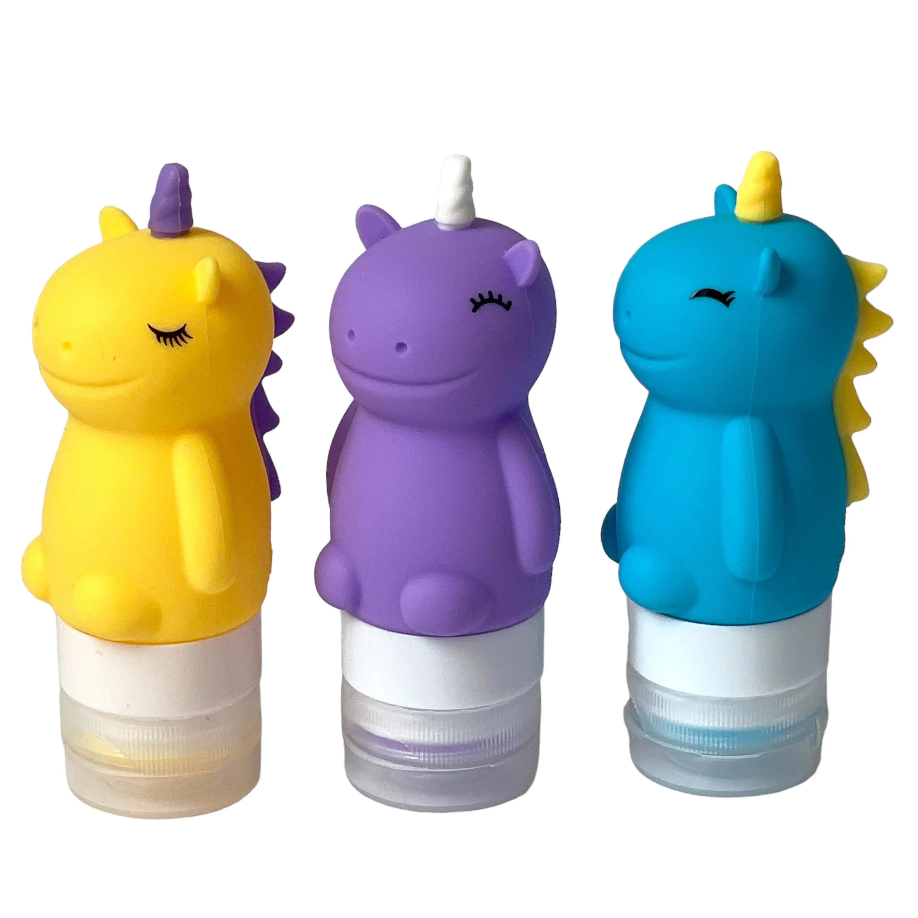 YumBox Accessories: Unicorn Condiment Squeeze Bottles